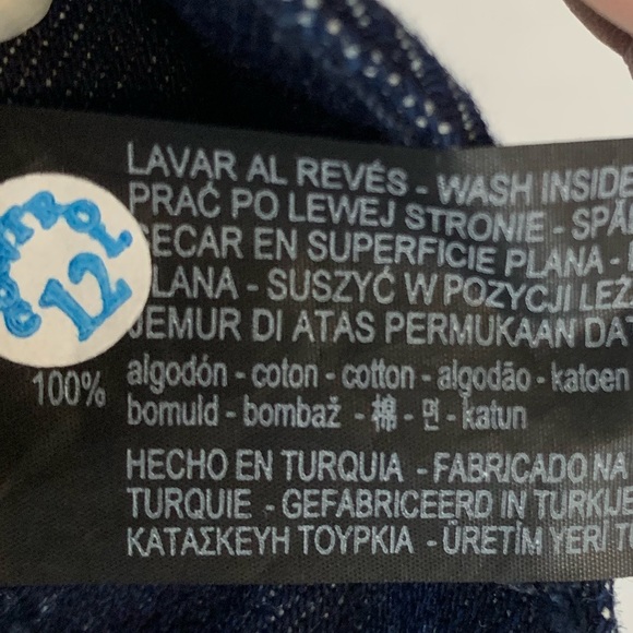 Zara Sunset Heritage Straight High Rise Jeans NWT - Picture 6 of 7